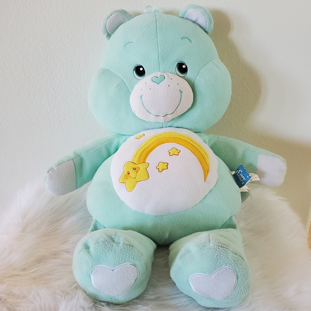 Care Bears Plush Toy - Green Teal